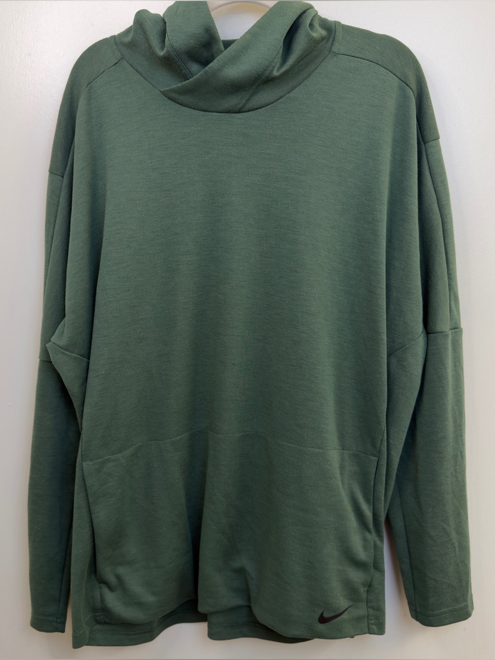 Nike Men’s Olive Green Turtleneck Pullover